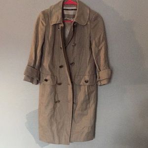 Top shop 8 pea coat cropped sleeves jacket